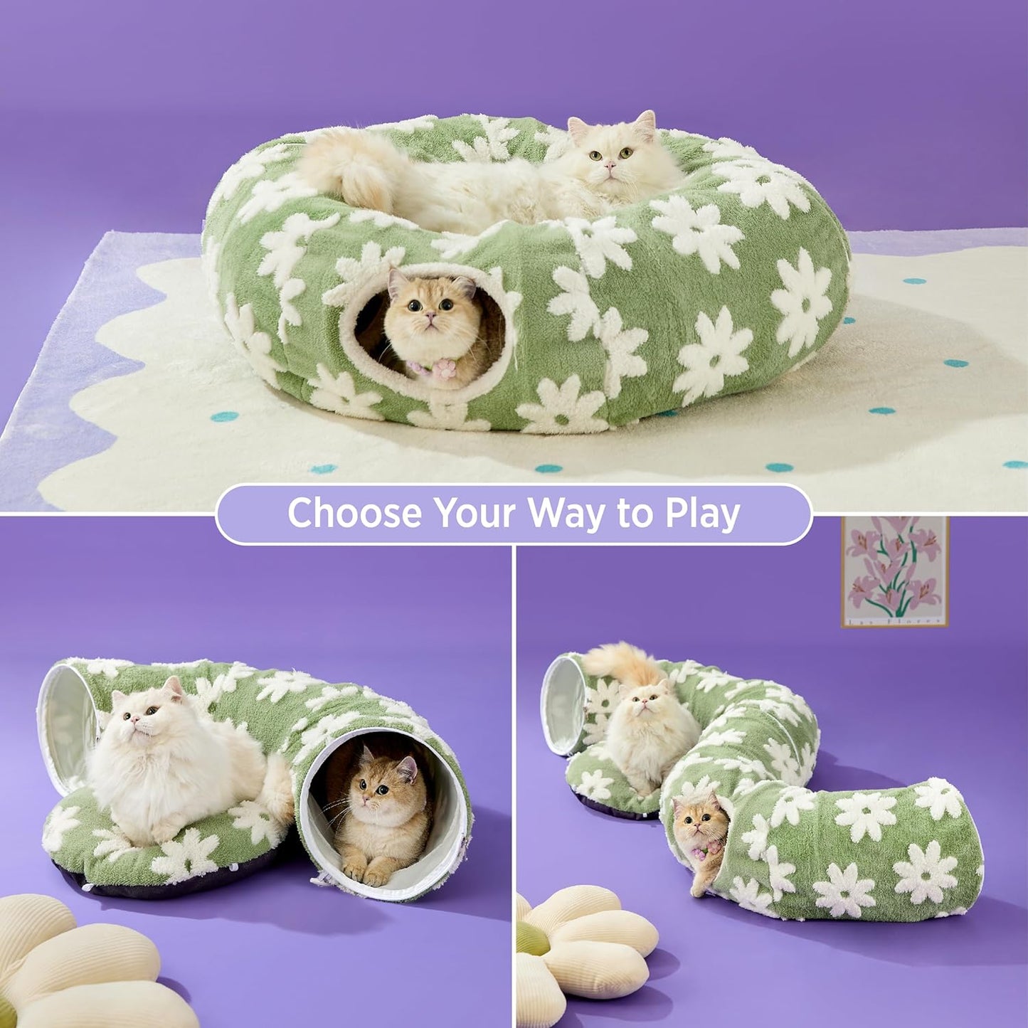 PurrNook Cat Tunnel Bed™