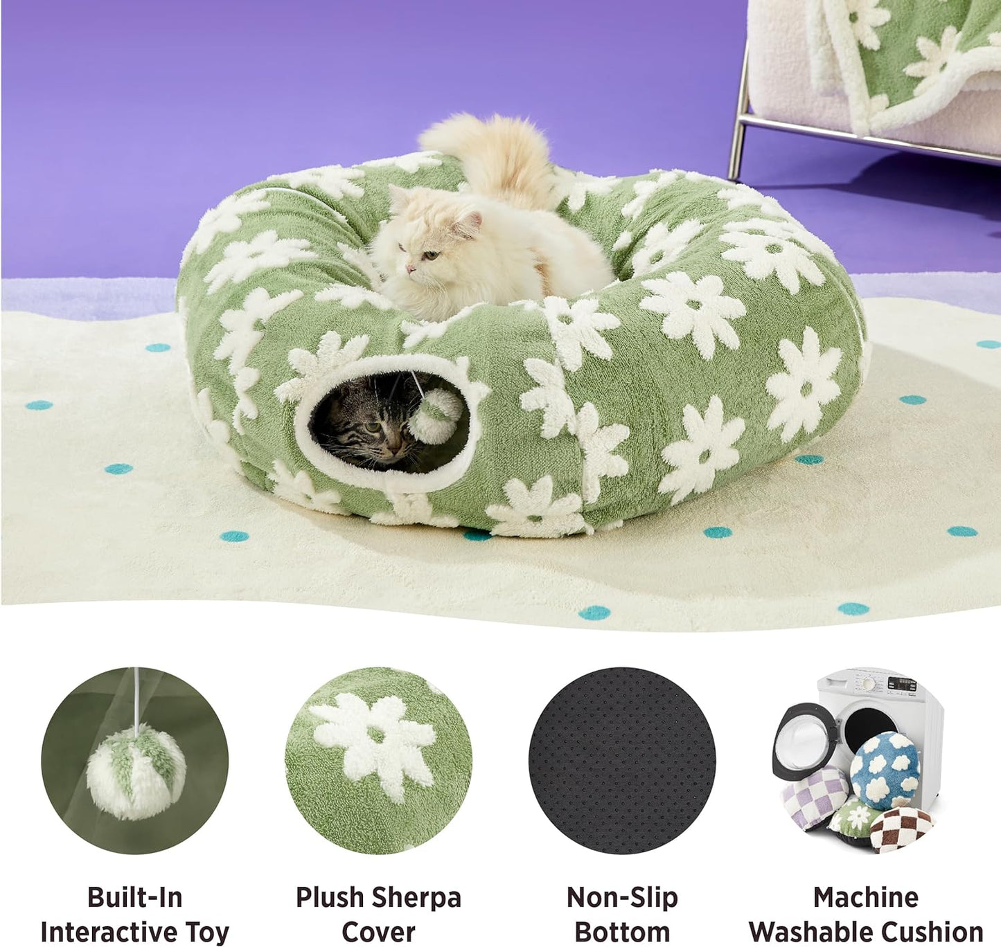 PurrNook Cat Tunnel Bed™